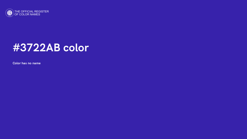 #3722AB color image