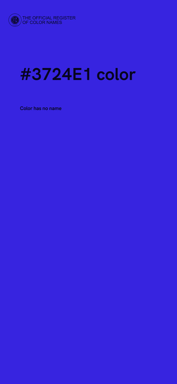 #3724E1 color image