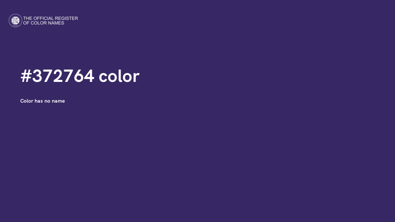 #372764 color image