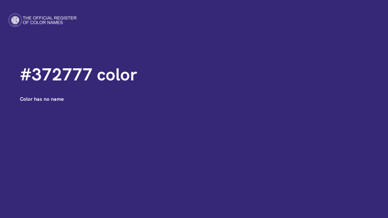 #372777 color image
