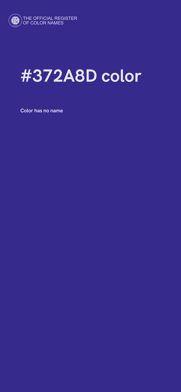 #372A8D color image