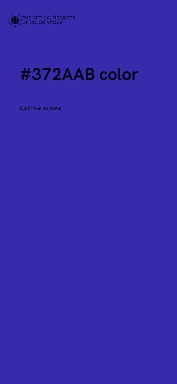 #372AAB color image