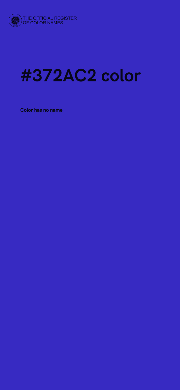 #372AC2 color image