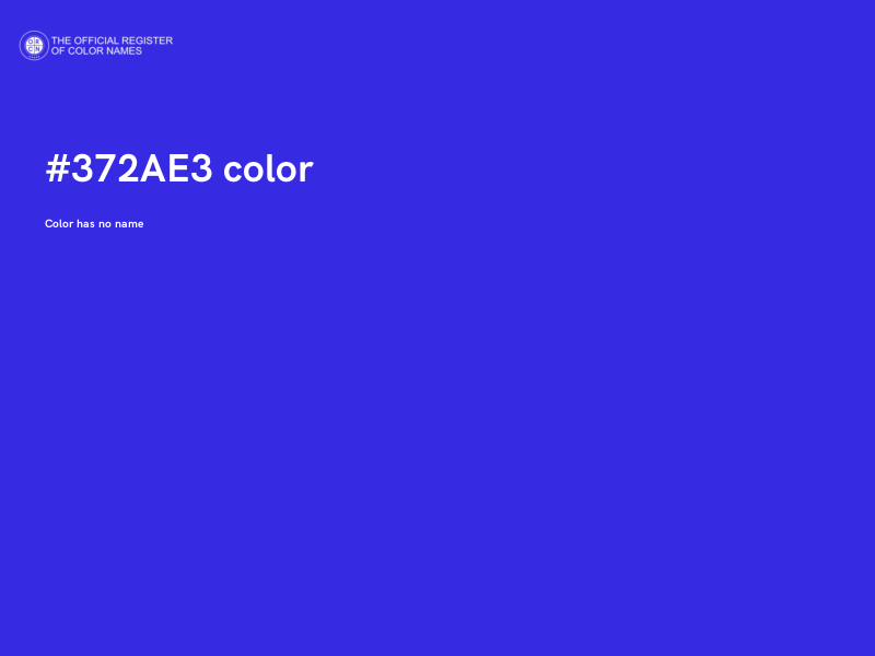 #372AE3 color image