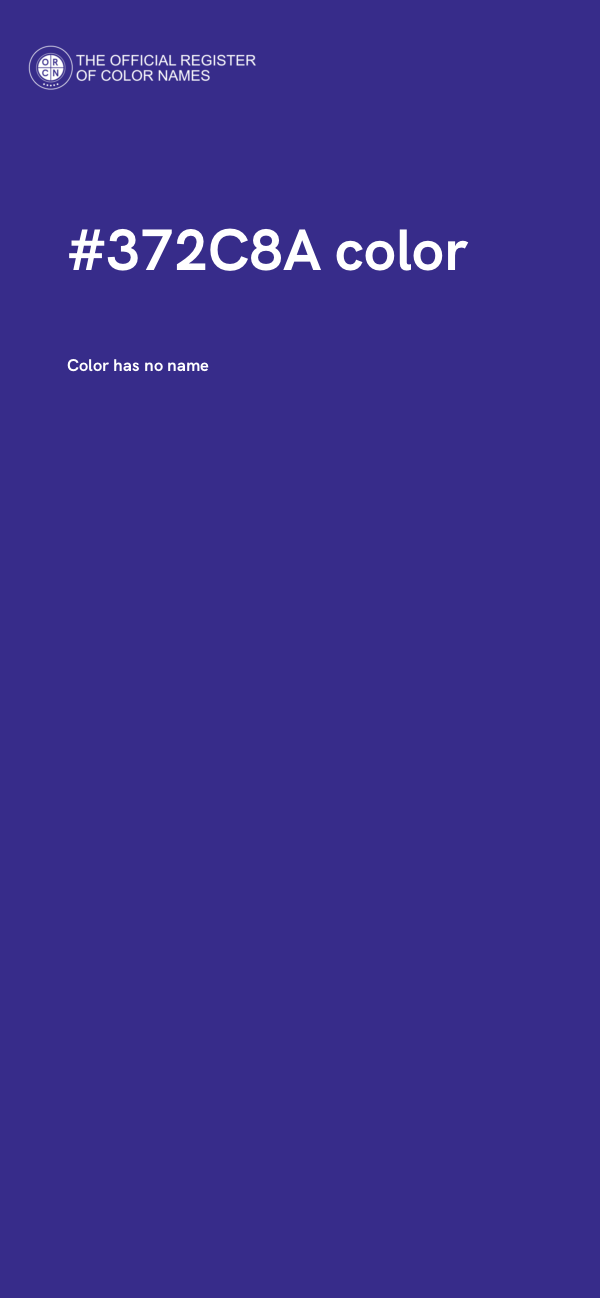 #372C8A color image
