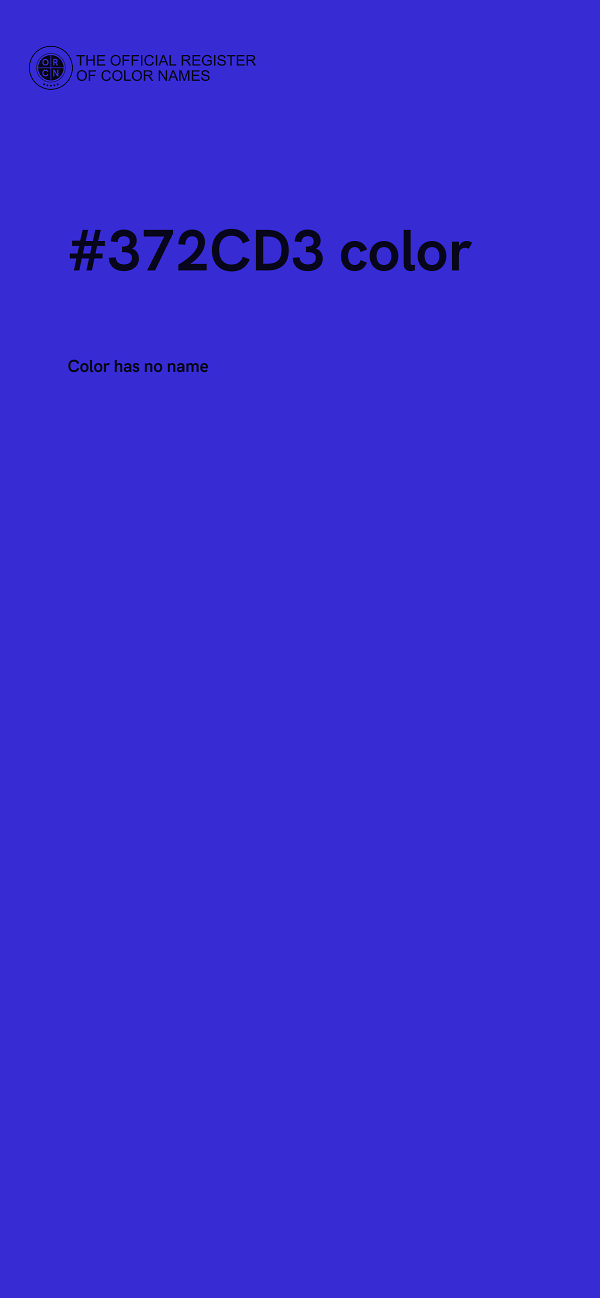 #372CD3 color image