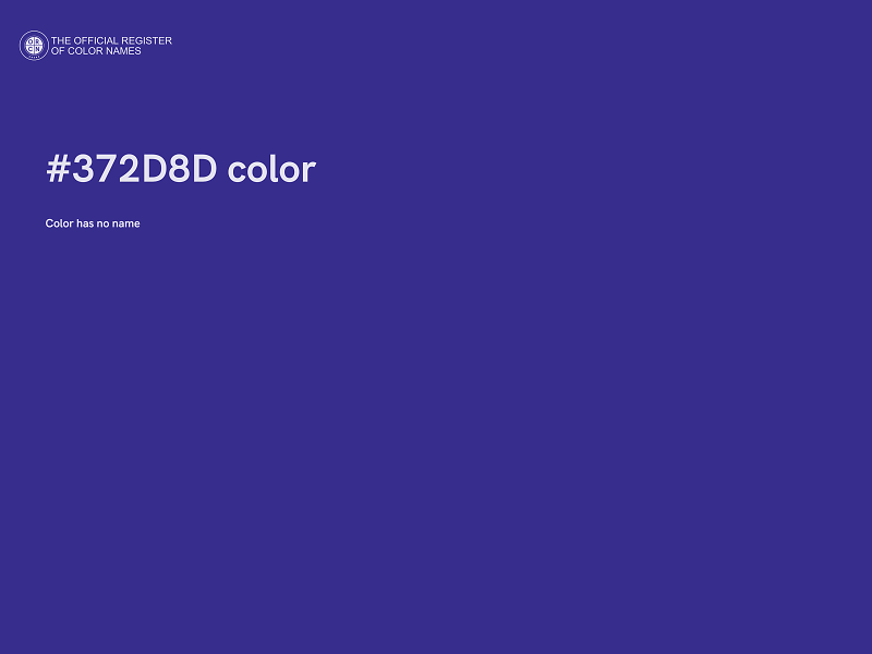 #372D8D color image