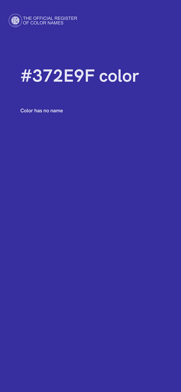 #372E9F color image