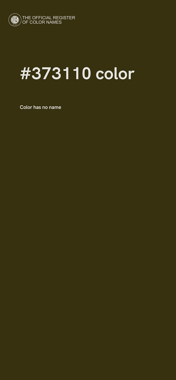#373110 color image