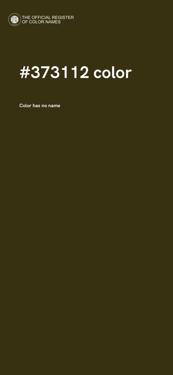 #373112 color image