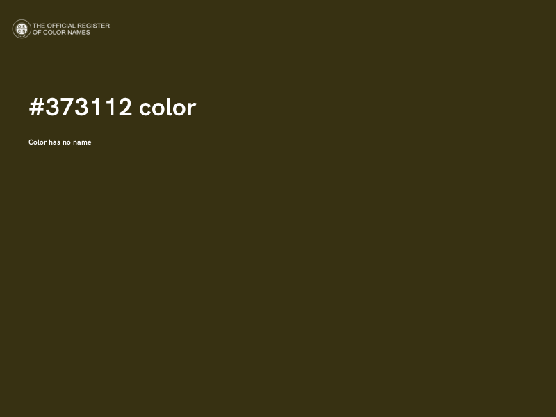 #373112 color image