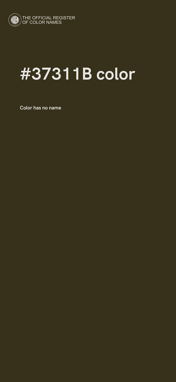 #37311B color image