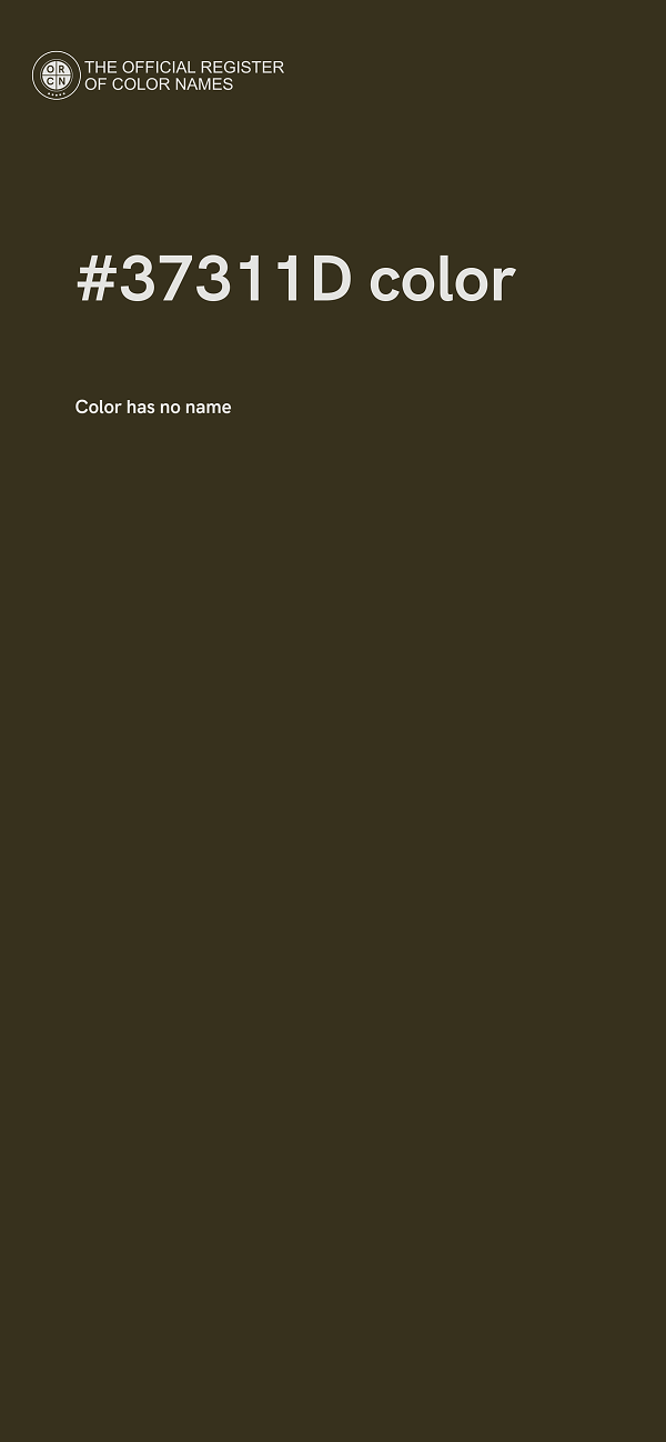 #37311D color image
