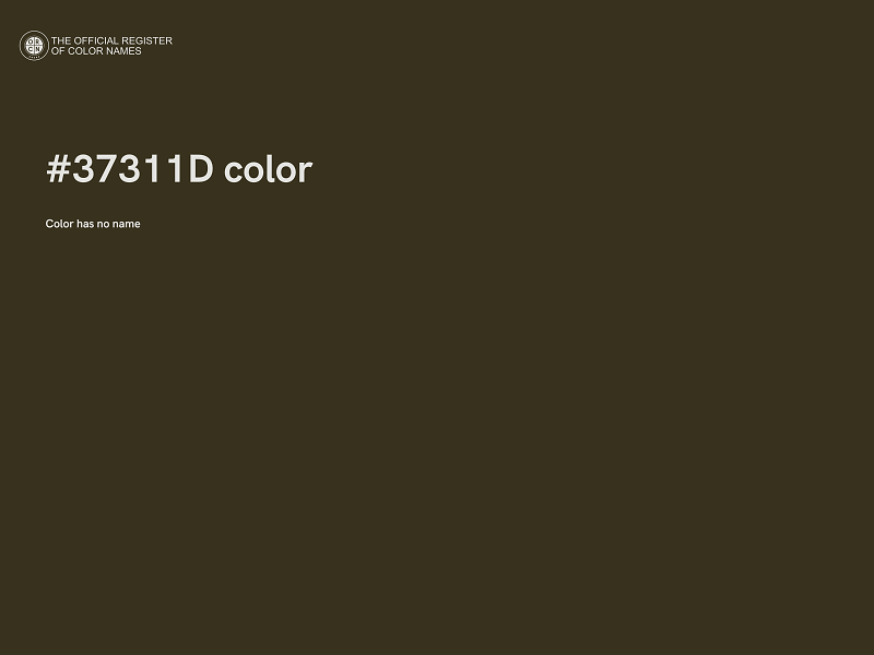#37311D color image