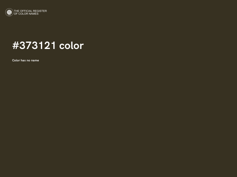 #373121 color image