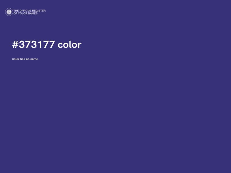 #373177 color image