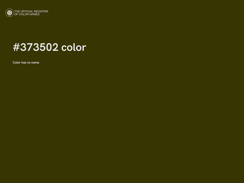 #373502 color image