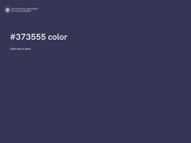 #373555 color image