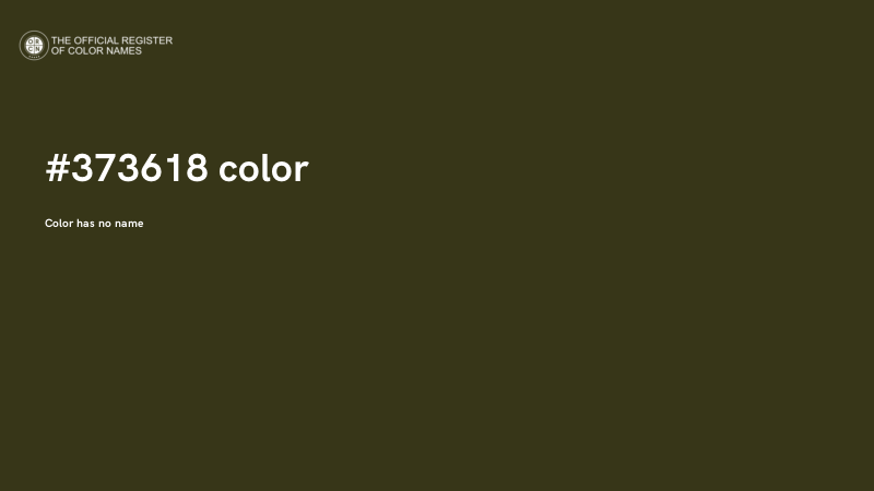 #373618 color image