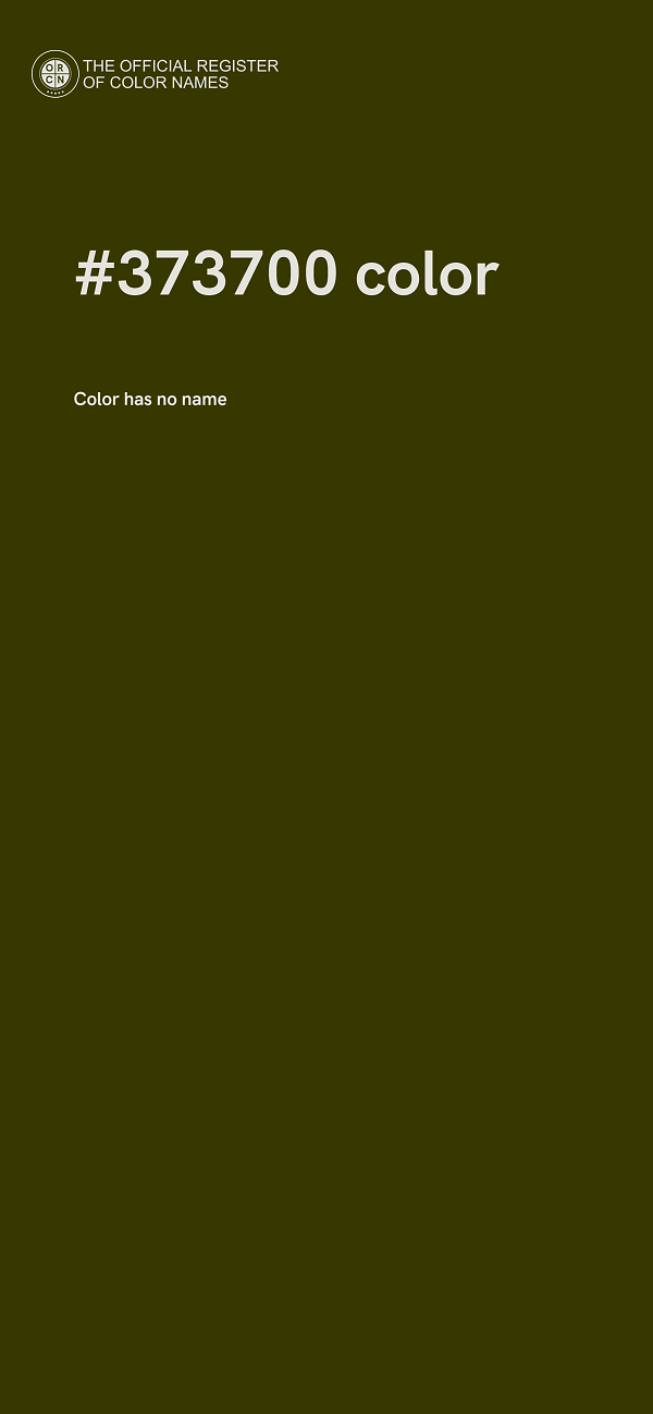 #373700 color image