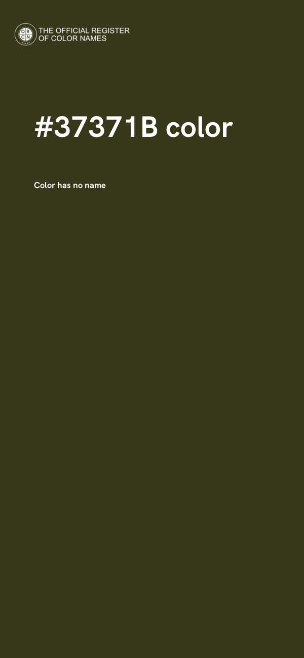 #37371B color image