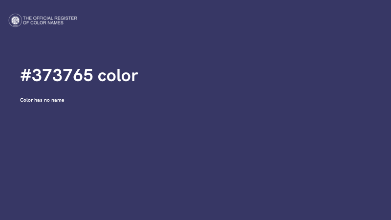 #373765 color image