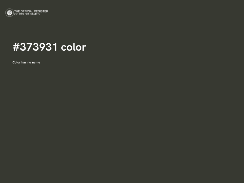 #373931 color image