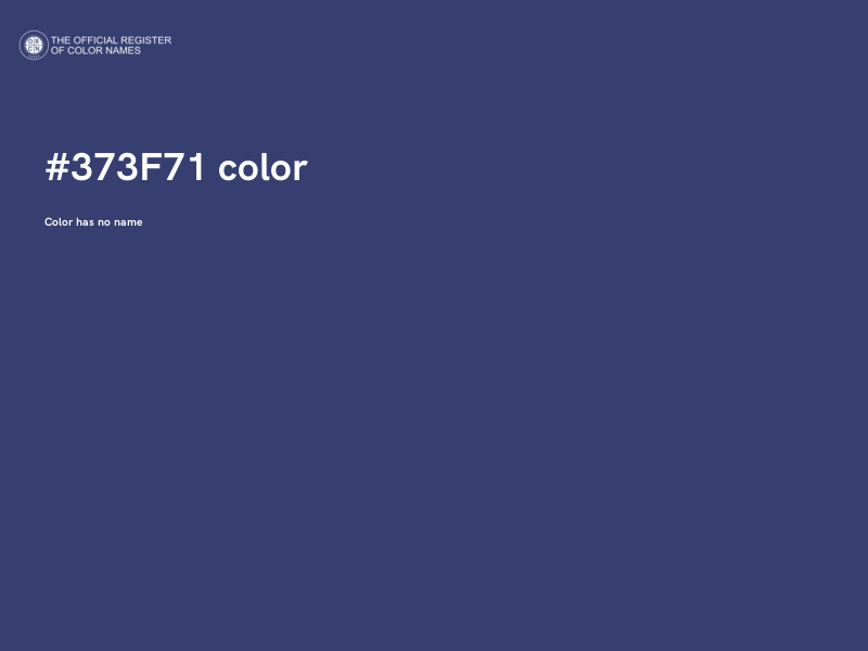#373F71 color image