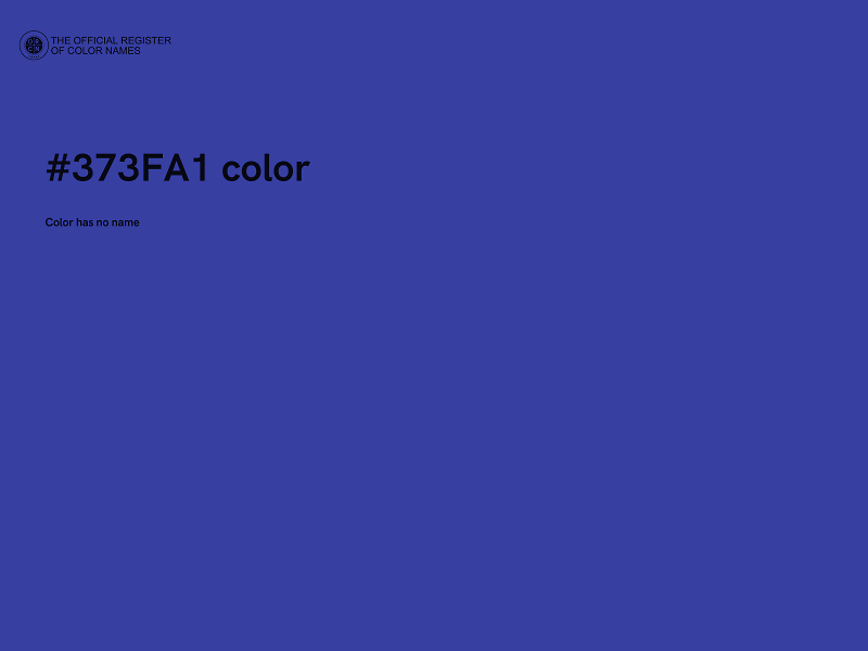 #373FA1 color image