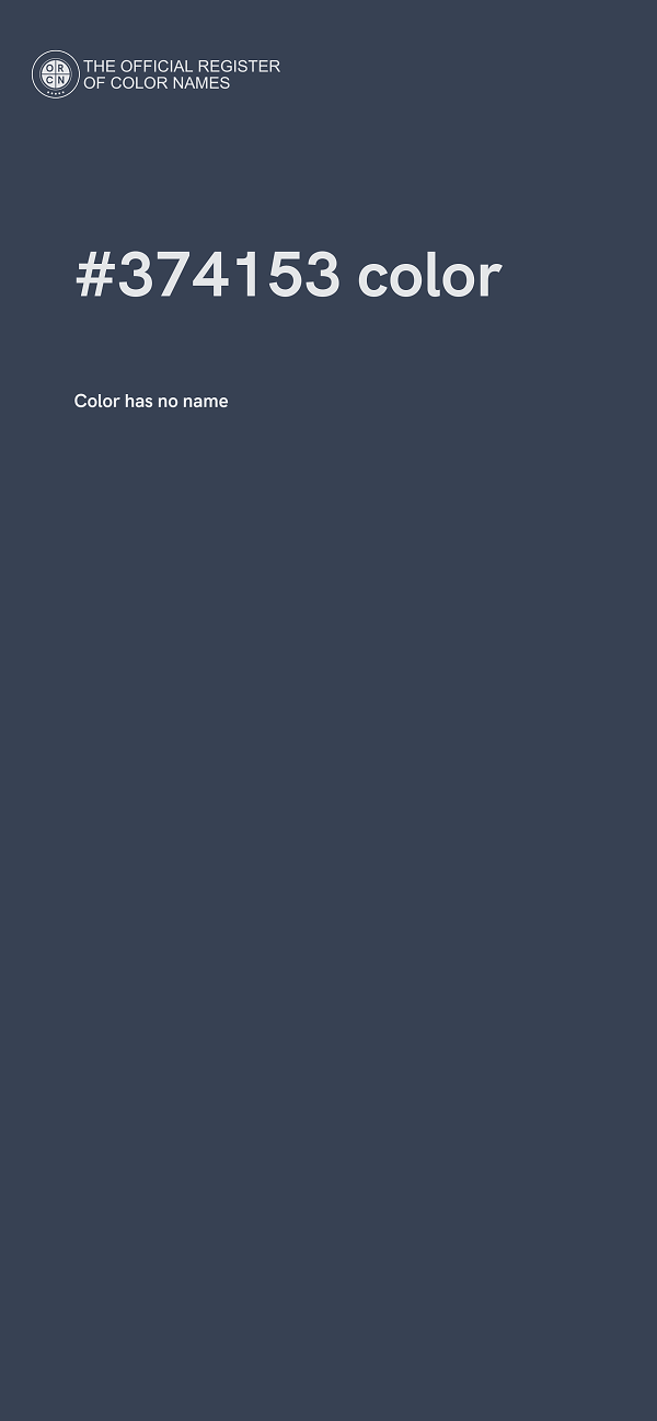 #374153 color image