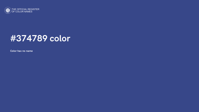 #374789 color image