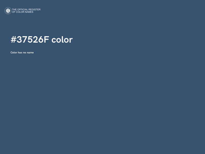 #37526F color image