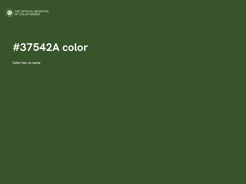 #37542A color image