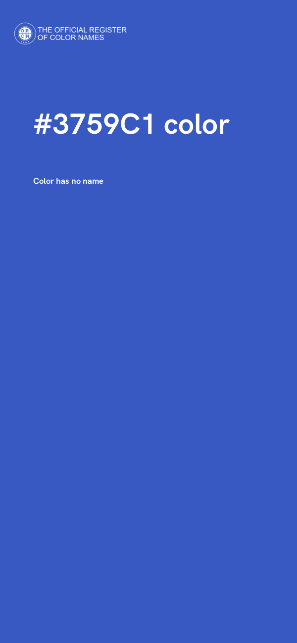 #3759C1 color image