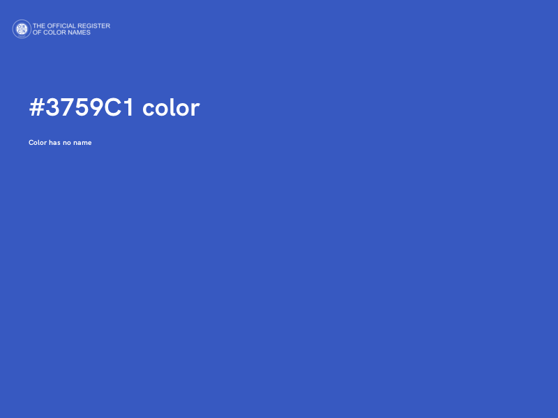 #3759C1 color image