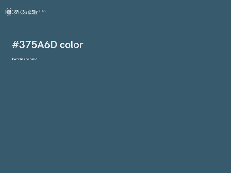 #375A6D color image