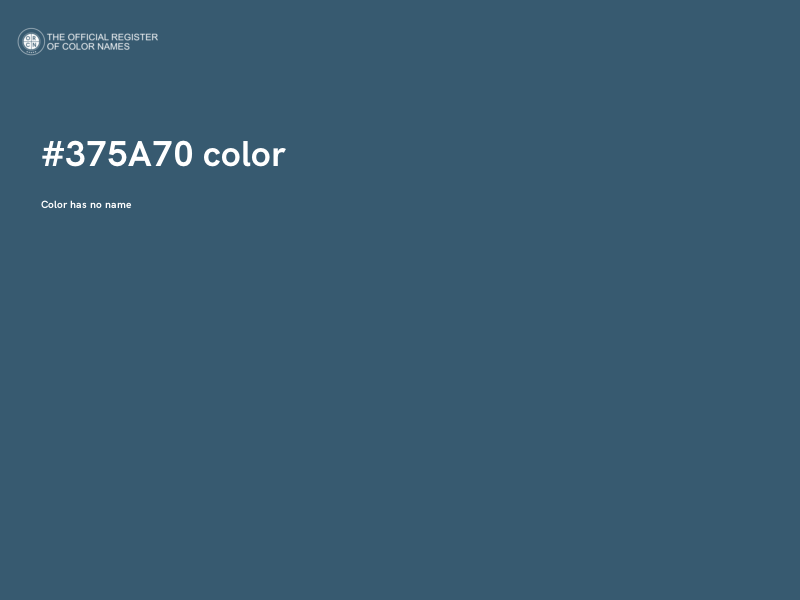 #375A70 color image