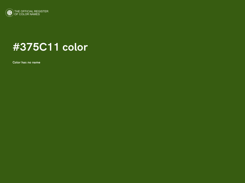 #375C11 color image