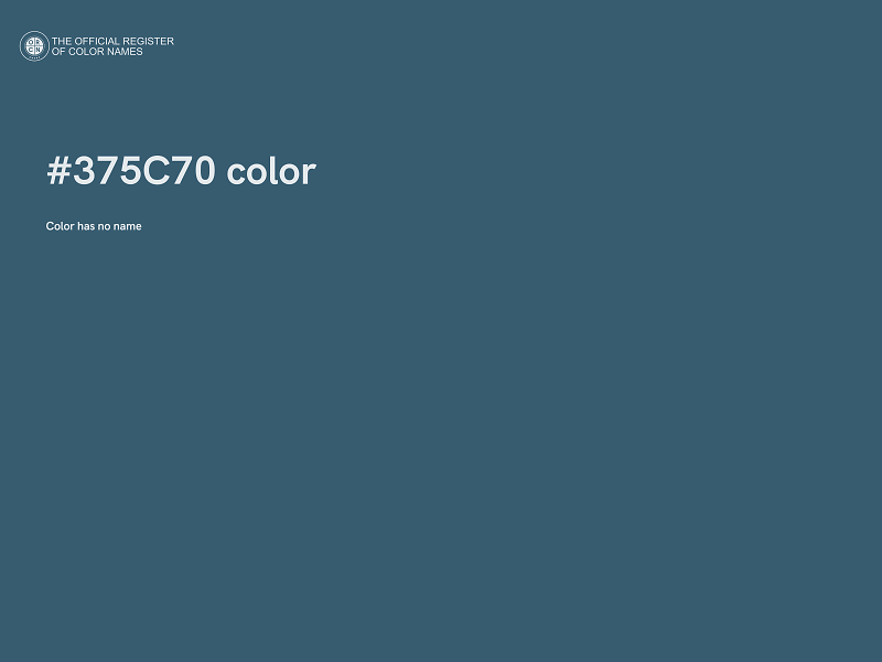 #375C70 color image