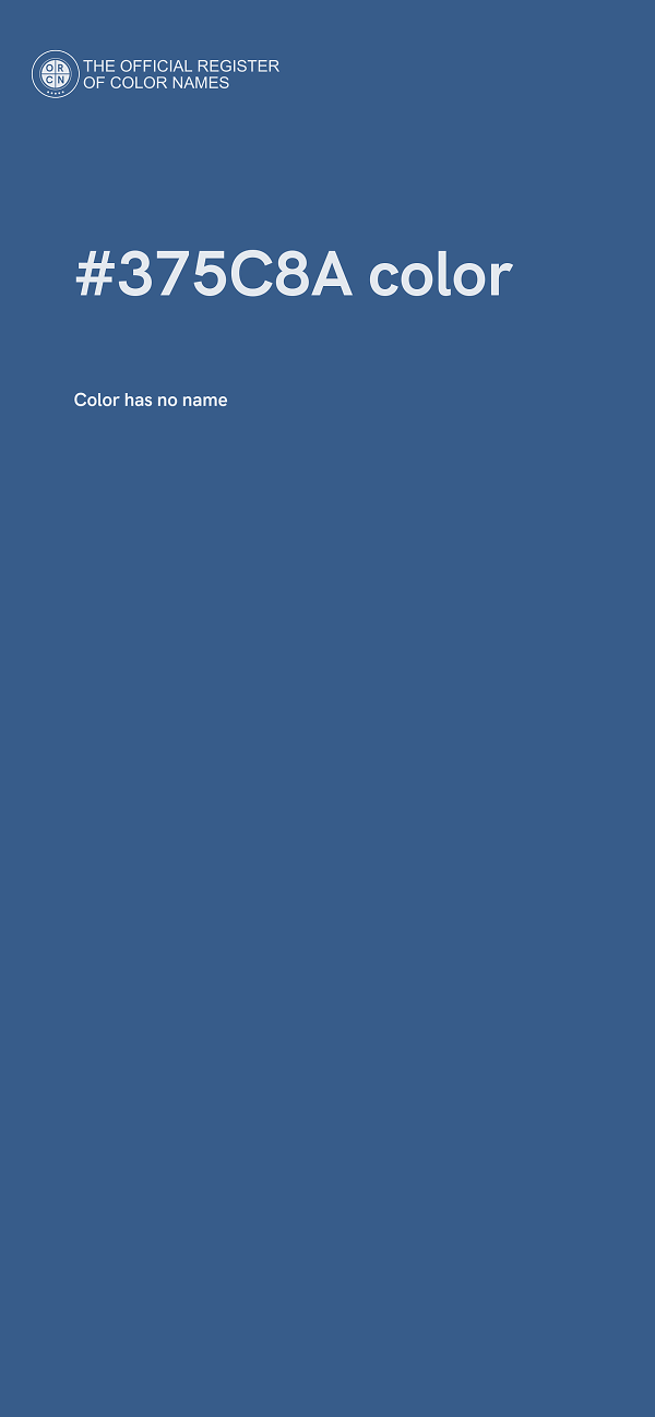 #375C8A color image
