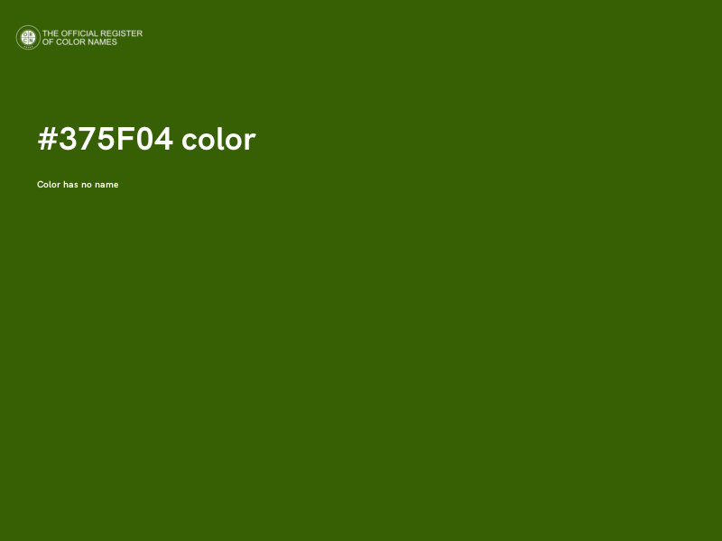 #375F04 color image