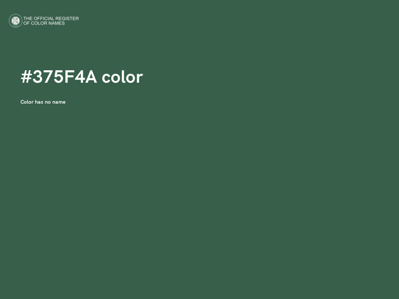 #375F4A color image