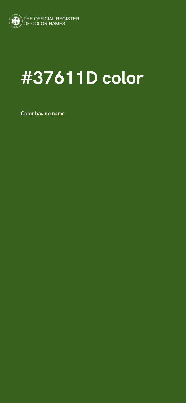 #37611D color image