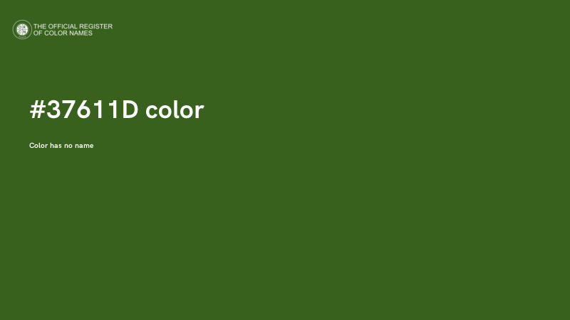 #37611D color image