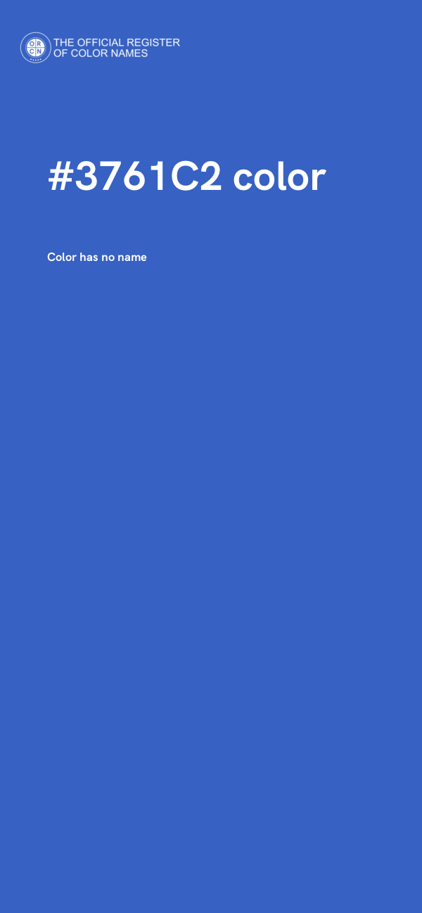 #3761C2 color image