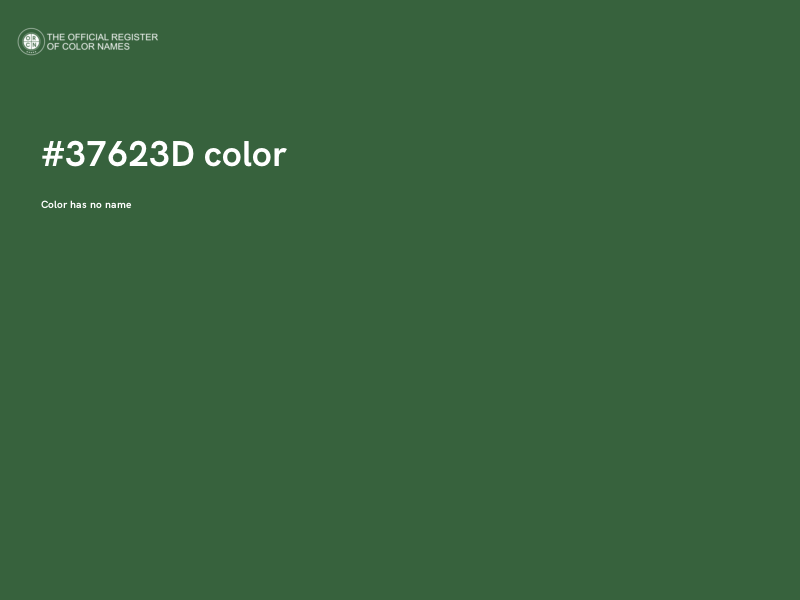 #37623D color image