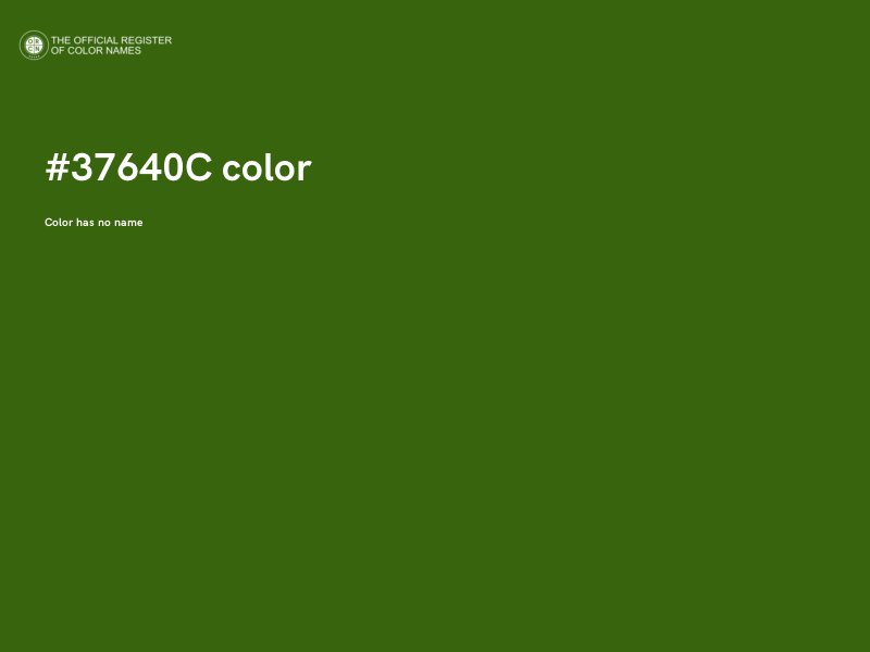 #37640C color image