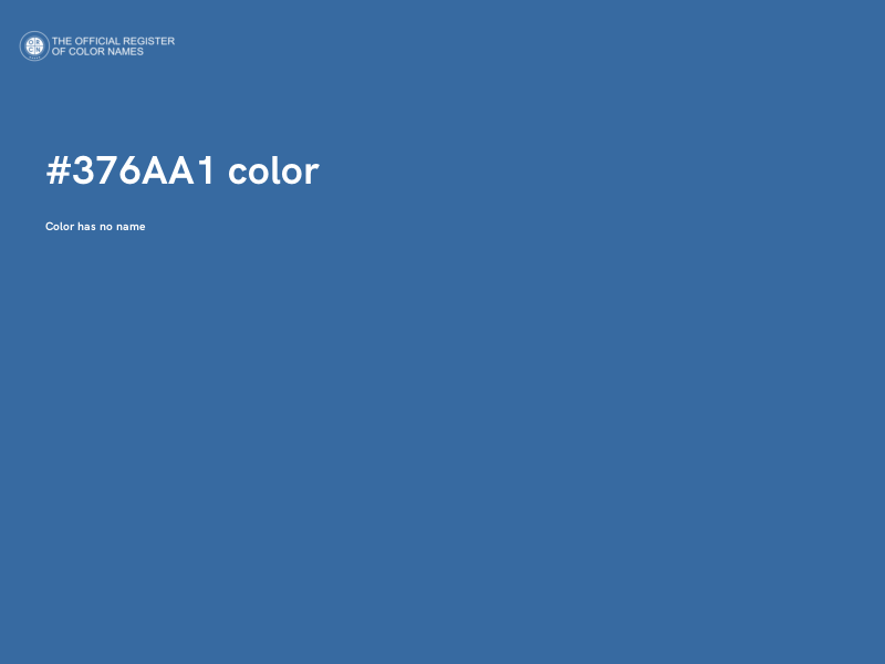 #376AA1 color image