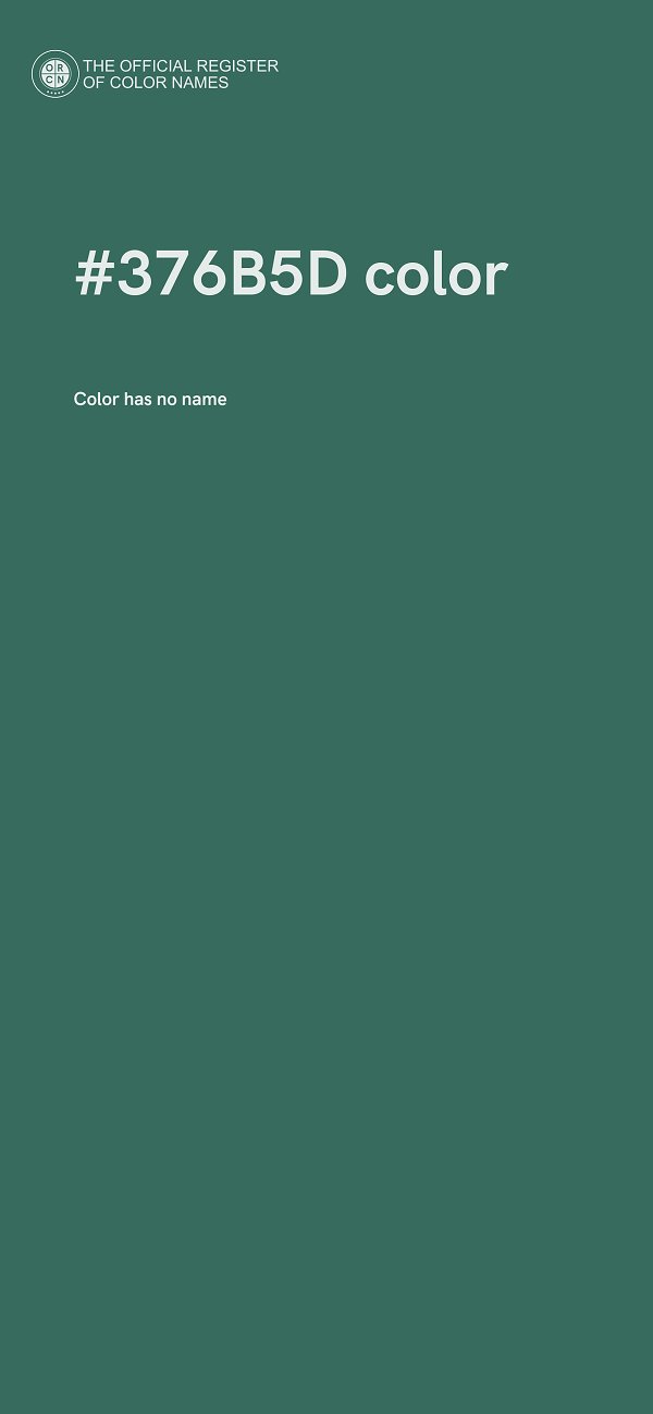 #376B5D color image