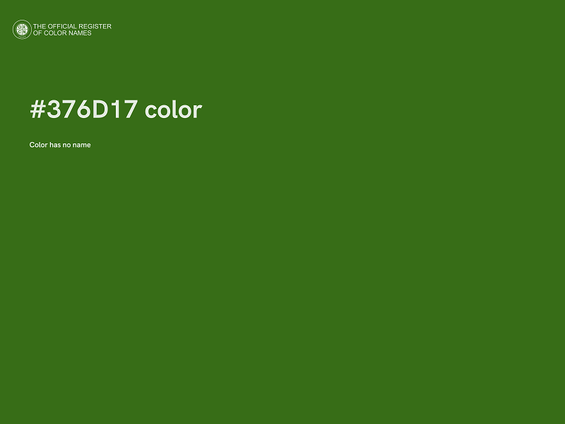 #376D17 color image